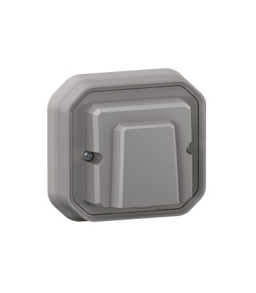 Sortie de câble 20A avec bornier Plexo complet encastré gris / Legrand