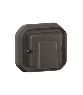 Sortie de câble 20A avec bornier Plexo complet encastré anthracite / Legrand