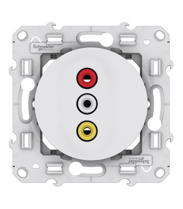 ODACE TRIPLE RCA Femelle BLANC