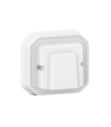 Sortie de câble 16A Plexo complet encastré blanc