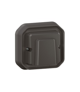 Sortie de câble 16A Plexo complet encastré anthracite / Legrand