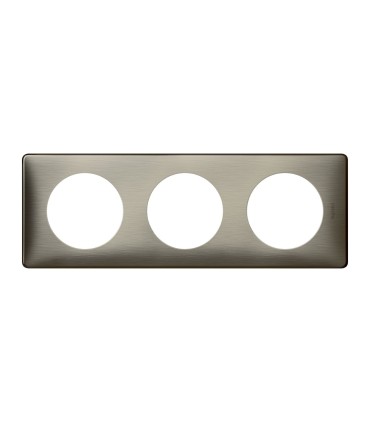 Plaque Céliane Métal Tungstène 3 postes