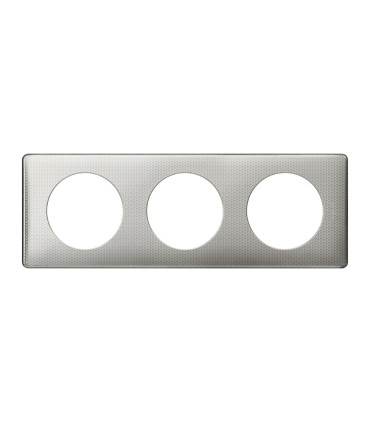 Plaque Céliane Métal Alu Snake 3 postes