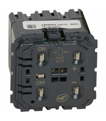 Variateur Interupeur Céliane toutes lampes Blanc RAL 9003