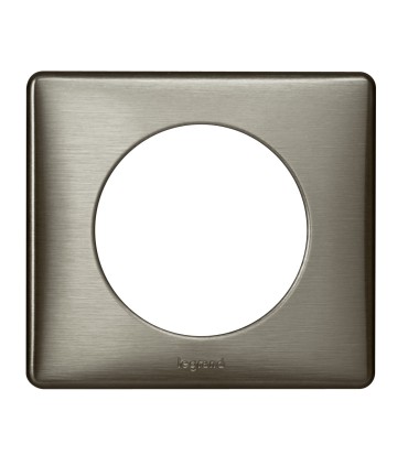 PLAQUE 1 POSTE Legrand Céliane Métal -TUNGSTENE