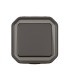 Poussoir NO Plexo complet saillie anthracite / Legrand