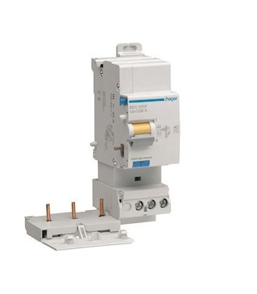 Bloc différentiel HAGER 3 Pôles 40A 30mA type AC