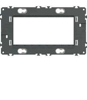 Support Gallery Hager 4 modules entraxe 57mm