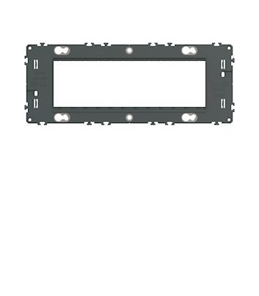 Support Gallery Hager 6 modules entraxe 57mm