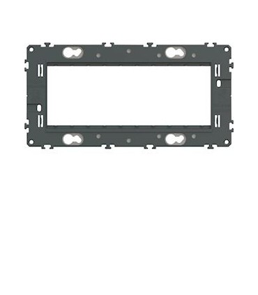 Support Gallery Hager 5 modules entraxe 71mm