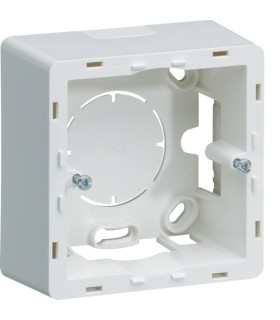 Boite 1 poste Hager Essensya pose en saillie