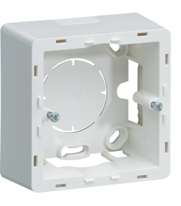 Boite 1 poste Hager Essensya pose en saillie