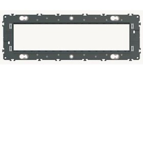 Support Gallery Hager 8 modules entraxe 71mm