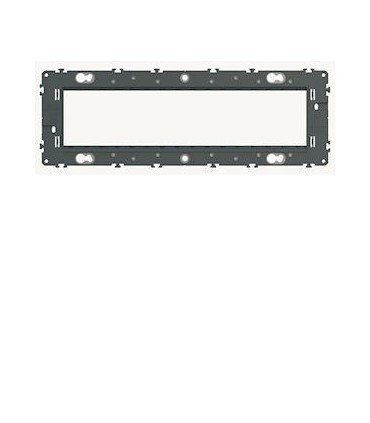 Support Gallery Hager 8 modules entraxe 71mm