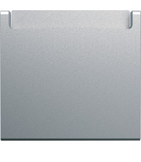 Enjoliveur interrupteur à carte hôtel Hager Gallery titane