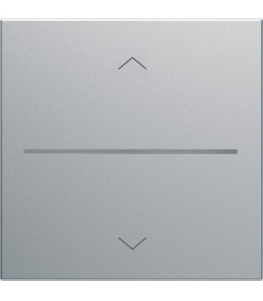 Enjoliveur de mécanisme volet roulant connecté Hager gallery titane