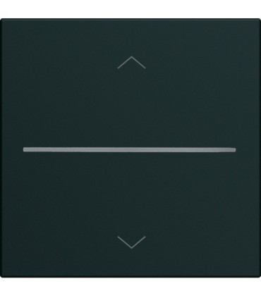 Enjoliveur de mécanisme volet roulant connecté Hager gallery noir night