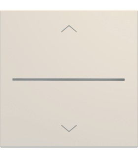 Enjoliveur pour mécanisme volet roulant connecté Hager Gallery dune / Beige