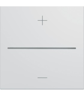 Enjoliveur pour variateur connecté Hager Gallery blanc pure