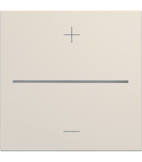 Enjoliveur pour variateur connecté HAGER Gallery dune beige