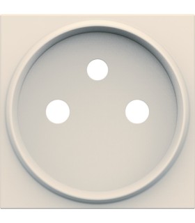 Enjoliveur prise de courant rénovation Hager gallery dune beige