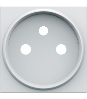 Enjoliveur prise de courant rénovation Hager gallery blanc pure