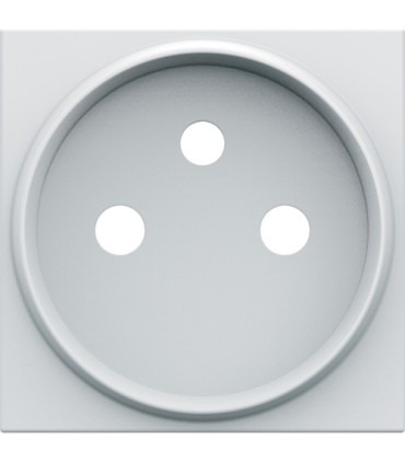 Enjoliveur prise de courant rénovation Hager gallery blanc pure