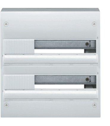 Coffret Hager Gamma 18 modules x 2 rangées, 36 modules