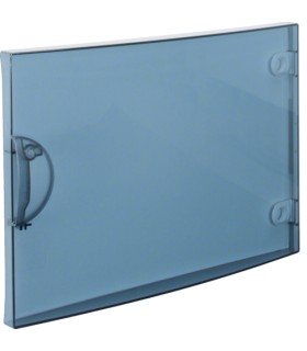 Porte transparente pour coffret Hager Gamma 18 GD118A 1 rangée 18 modules