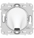 Sortie de câble Schneider Ovalis 16A ø 6 à 12mm blanc sans plaque