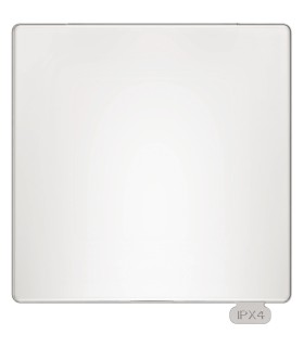 Sortie de câble universelle Schneider Ovalis 16 à 20A avec plaque blanc