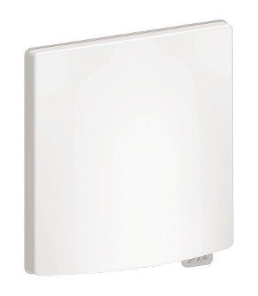 Sortie de câble universelle Schneider Ovalis 16 à 20A avec plaque blanc