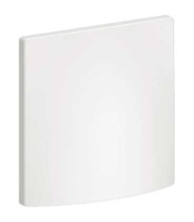 Sortie de câble universelle Schneider Ovalis 16 à 20A IP33 avec plaque blanc