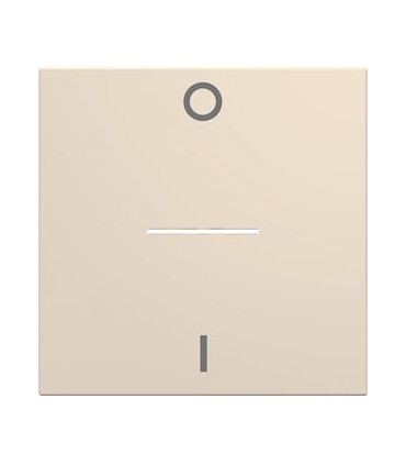 Enjoliveur interrupteur gallery marquage 0-1 a voyant 2 modules dune / Hager