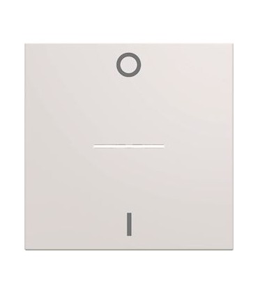 Enjoliveur interrupteur gallery marquage 0-1 a voyant 2 modules pure / Hager