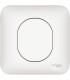 Obturateur à Griffes Schneider Electric Ovalis + Plaque BLANC
