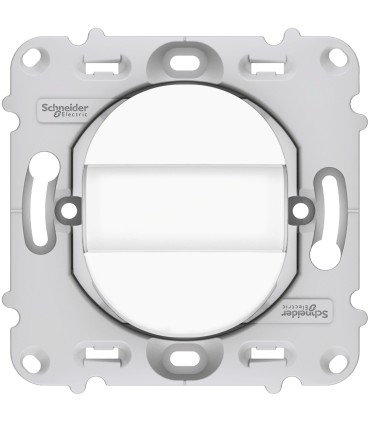 Poussoir Fermeture Porte Etiquette 10A Schneider Ovalis, sans Plaque.
