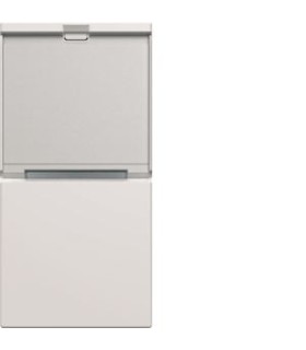 Enjoliveur interrupteur gallery avec porte-étiquette 1 module pure / Hager