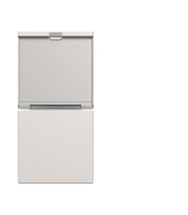 Enjoliveur interrupteur gallery avec porte-étiquette 1 module pure / Hager