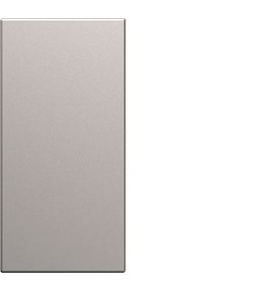 Enjoliveur interrupteur gallery 1 module titane / Hager