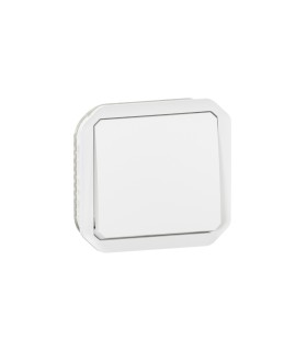 Interrupteur ou va-et-vient 10AX 250V Plexo composable blanc / Legrand