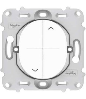 Interrupteur Volet Roulant Ovalis 6A sans plaque- Blanc