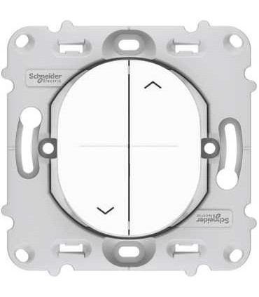 Interrupteur Volet Roulant Ovalis 6A sans plaque- Blanc