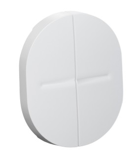 Ovalis, enjoliveur double va-et-vient, double poussoir, VV + poussoir