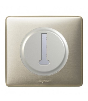 Prise téléphone 8 contacts Legrand céliane complète titane