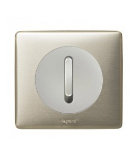 Poussoir inverseur doigt étroit silencieux Céliane complet titane