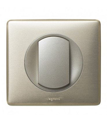 Poussoir inverseur porte étiquette Céliane complet titane