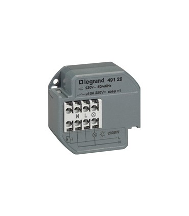 Télérupteur Encastré Legrand 10 AX avec minuterie