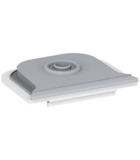 Embout à membrane Plexo 1 sortie Ø25mm maximum gris