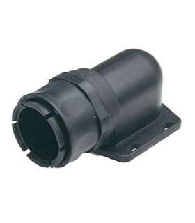 Socle 90° pour conduit flexible RTA polyamide Ø42 - ISO 50